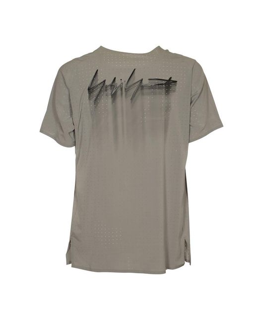 Y-3 Gray Y-3 T-Shirts And Polos for men