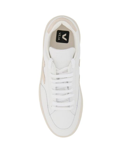 Veja White V 12 Leather Sneakers