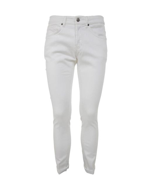 Dondup George Jeans Clothing in Gray for Men | Lyst