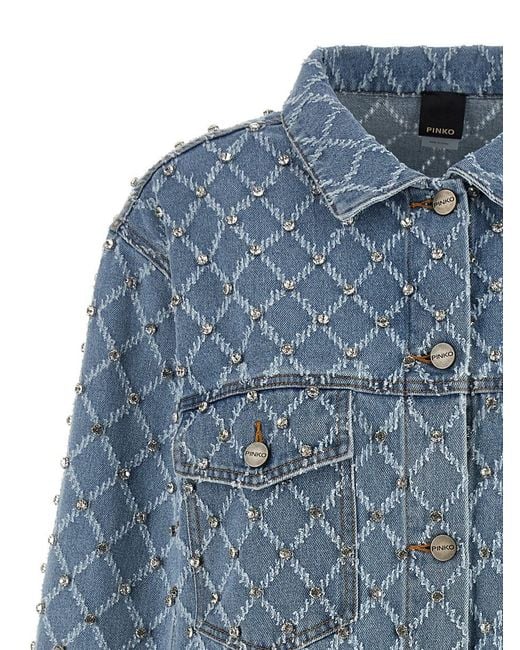 Pinko Blue 'pifferaio' Overshirt