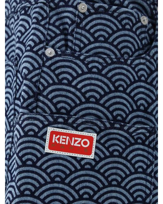 KENZO Blue Jeans for men