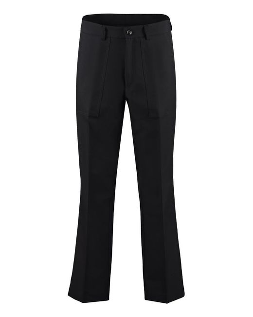Moncler Black 2 1952 - Gabardine Trousers for men