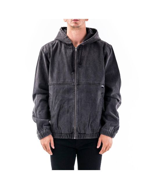 Stussy Jackets Black for Men | Lyst