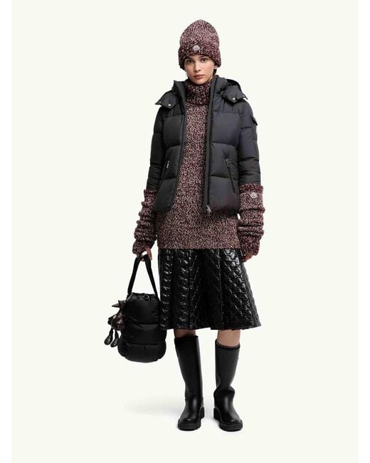 Moncler Black Short Down Jacket Fourmines