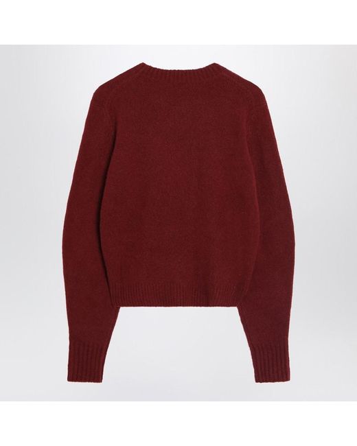 Max Mara Red Raspberry Sweater
