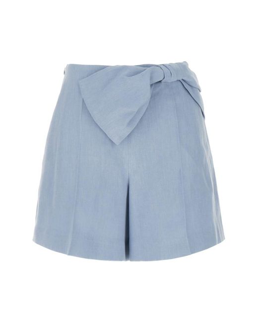 Chloé Blue Chloe Shorts