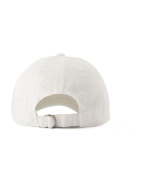 Acne White Fn Ux Hats000314 Cap