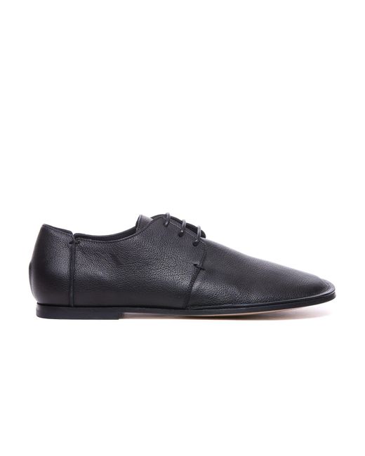 Vic Matié Black Flat Shoes for men