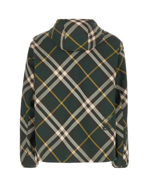 Burberry Green Jackets for men