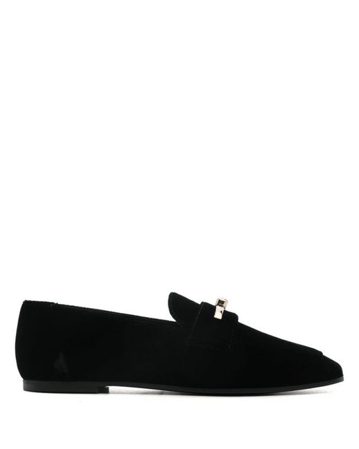 Zeebra Kids Classic Velvet Loafers - Black main image 0