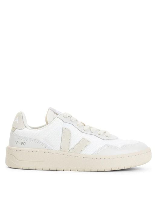 Veja White V 90 B Mesh Shoes