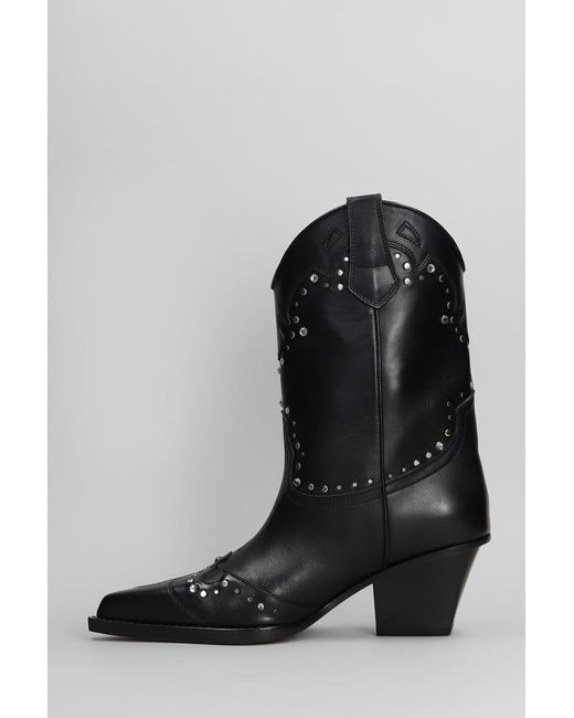 Paris Texas Black Janice Boot 60 Texan Boots
