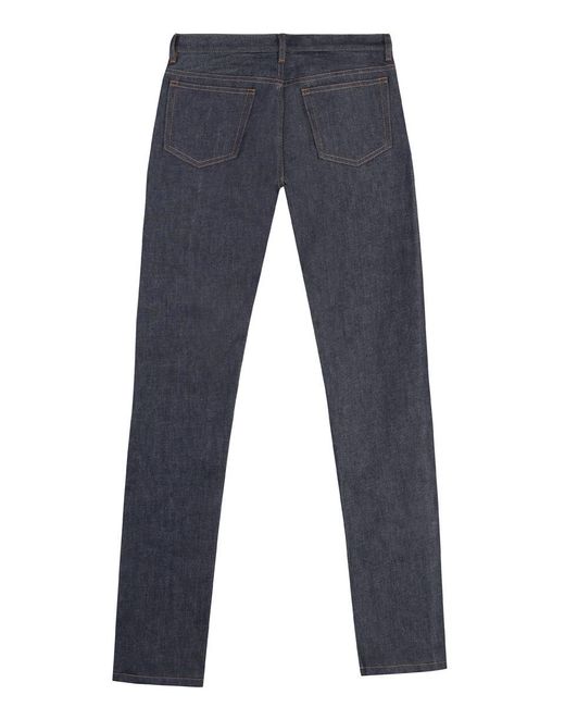 A.P.C. Blue Slim Fit Jeans for men