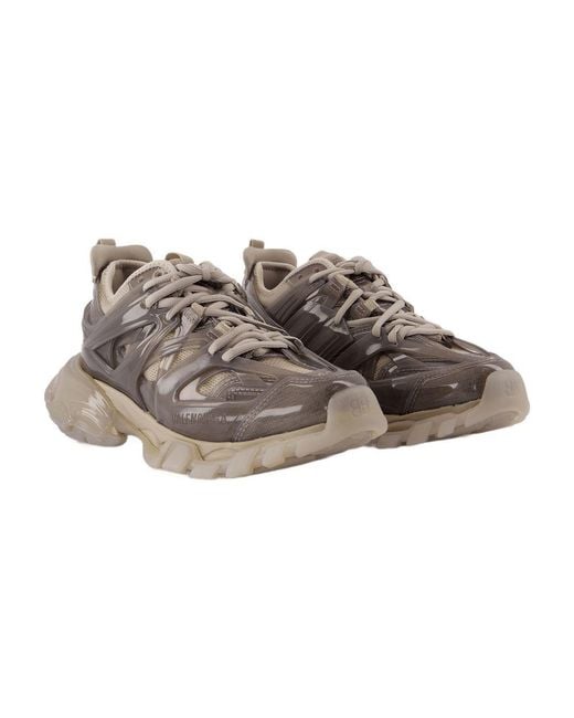 Balenciaga Brown Track Jelly Sneakers