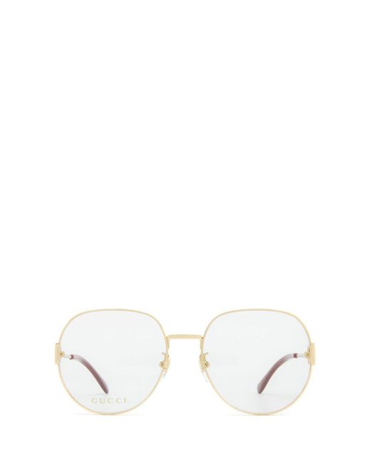 Gucci White Eyeglasses