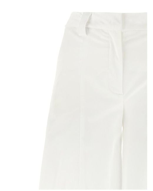 THE LATEST White 'Chino Sculpture Leg' Pants