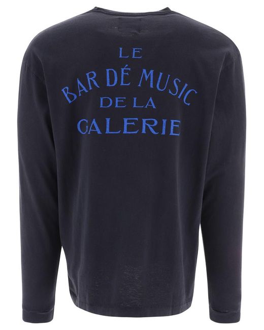 GALLERY DEPT. Blue "le Bar Shop" T-shirt for men
