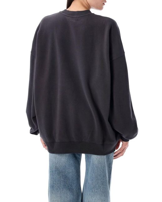 Anine Bing Blue Miles Sweatshirt