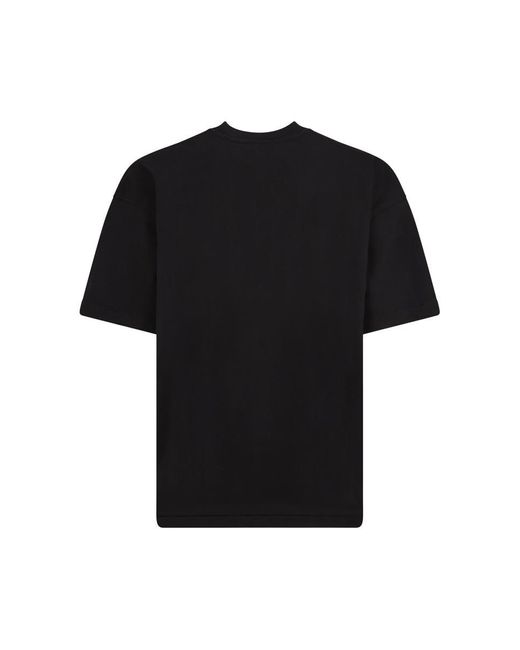 1989 STUDIO Black T-Shirts for men