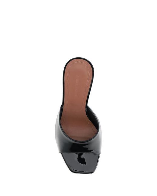 AMINA MUADDI Black Sandals