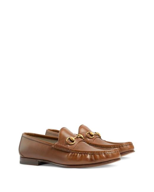Gucci Brown Moccasins for men
