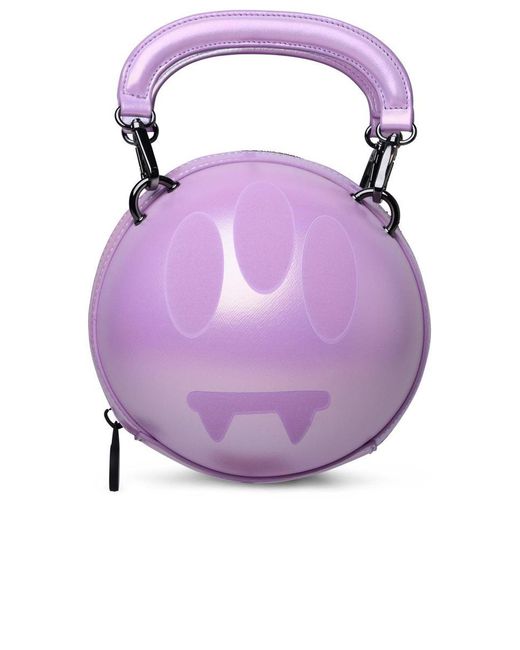 Barrow Purple 'Smile ' Eco-Leather Bag