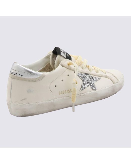 Golden Goose Deluxe Brand Gray Sneakers White