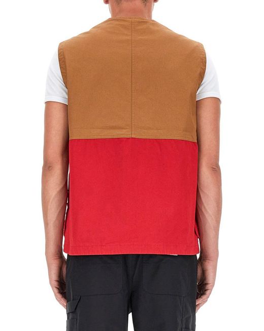 Carhartt Multicolor Vests With Logo for men