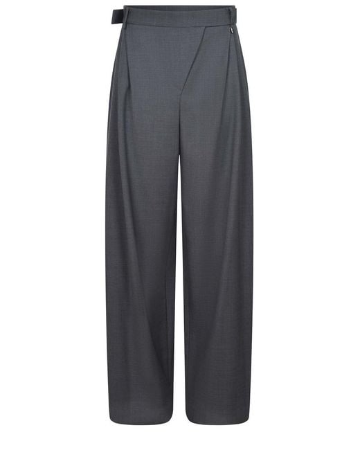 GIUSEPPE DI MORABITO Gray Trousers