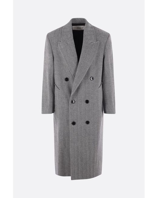 AMI Gray Coats for men