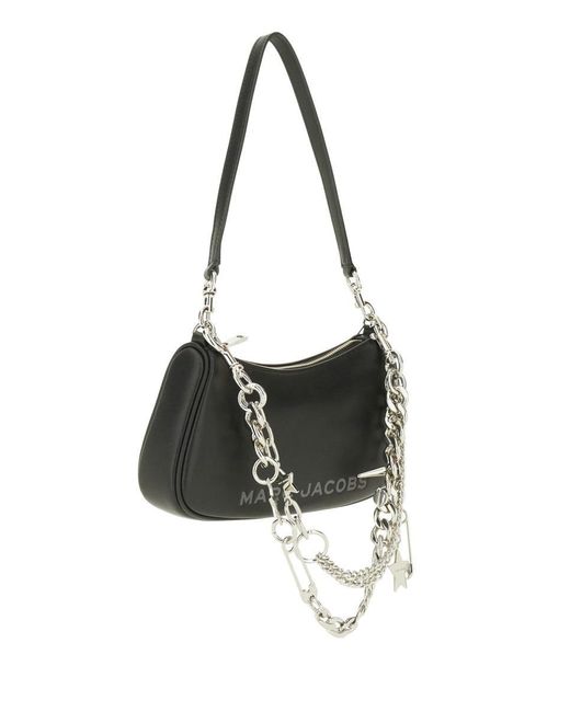 Marc Jacobs Black "The Star Charm" Bag