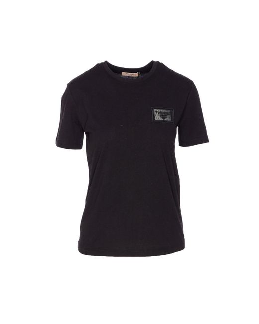 Twinset Black T-Shirts And Polos