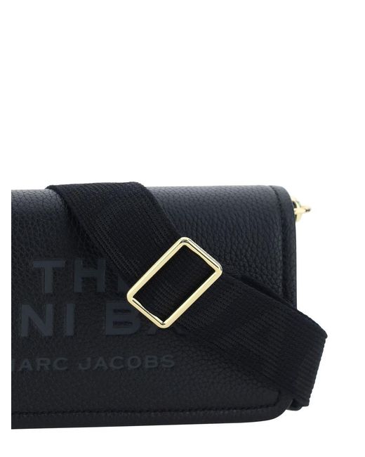 Marc Jacobs Black 'The Leather Mini Bag' Crossbody Bag