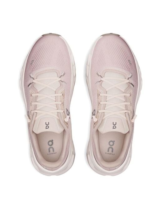 On Shoes Pink Cloudtilt Sneakers