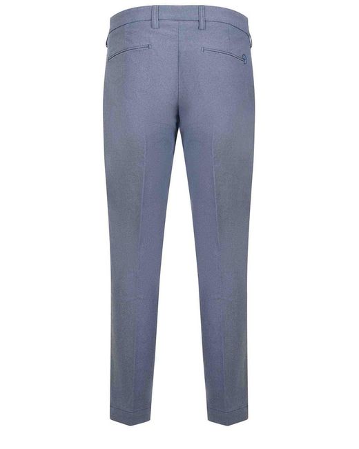 Entre Amis Blue Pantsshorts for men