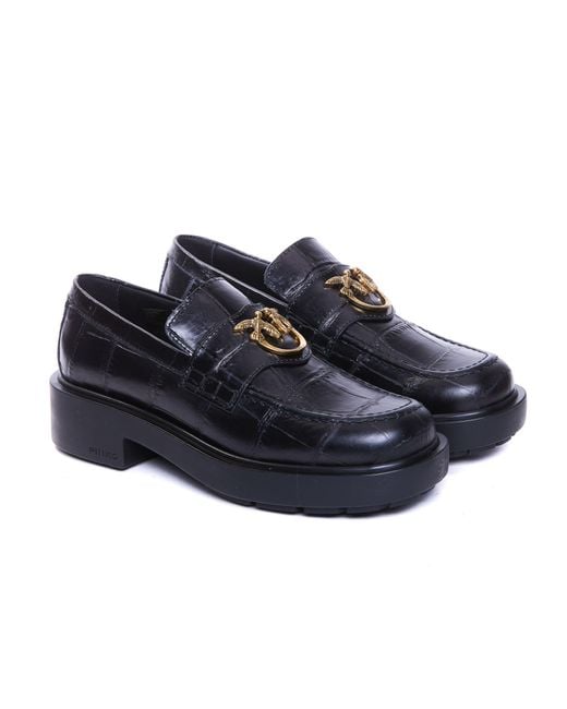 SALE【新品未使用】PINKO ピンコ ブラック フラットシューズ Pinko Flat Shoes in Blue | Lyst