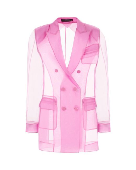 Max Mara Pianoforte Pink Jackets & Vests
