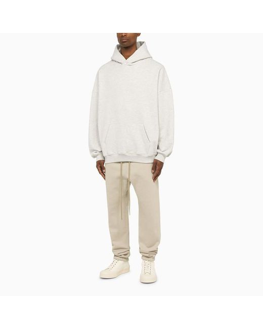 Fear Of God White Eternal Hoodie With Print for men