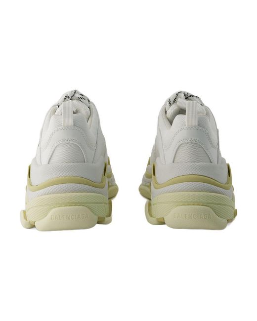 Balenciaga Gray Triple S Sneakers