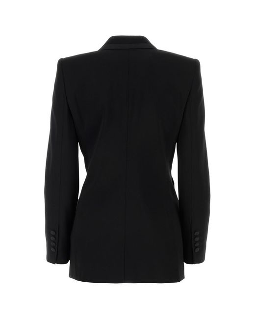 Dolce & Gabbana Black Double-breasted Turlington Jacket