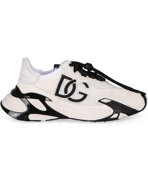 Dolce & Gabbana Black Day Faster Low-Top Sneakers