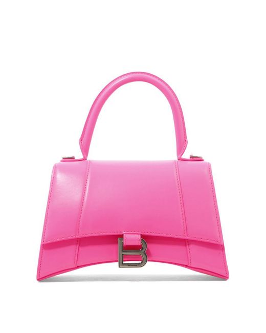 Balenciaga Pink Hourglass S Handbag