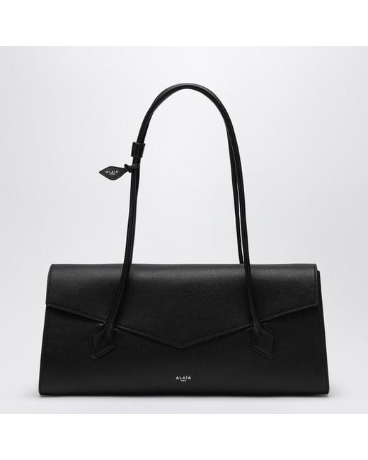Alaïa Black Le Teckel Tote Bag With Flap