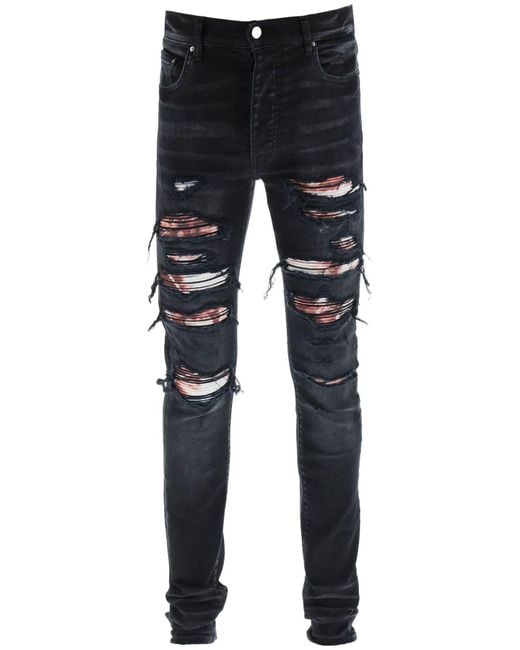 Amiri Denim Tiedye Bandana Thrasher Jeans in Black for Men Lyst Canada Amiri Denim Tiedye Bandana Thrasher Jeans in Black for Men Lyst Canada