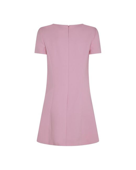 Versace Pink Viscose Blend Dress