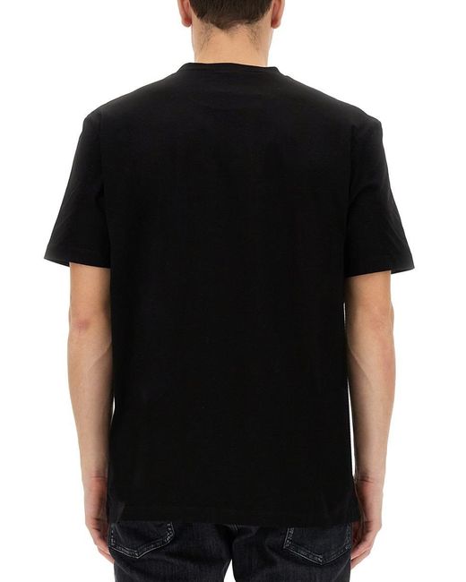 DSquared² Black Regular Fit T-Shirt for men