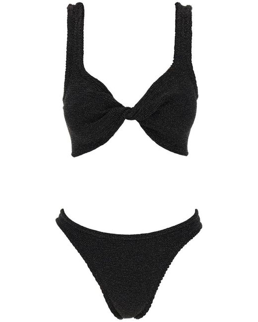 Hunza G Black Juno Bikini Set