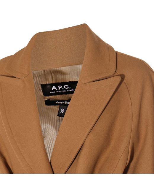 A.P.C. Jackets Brown