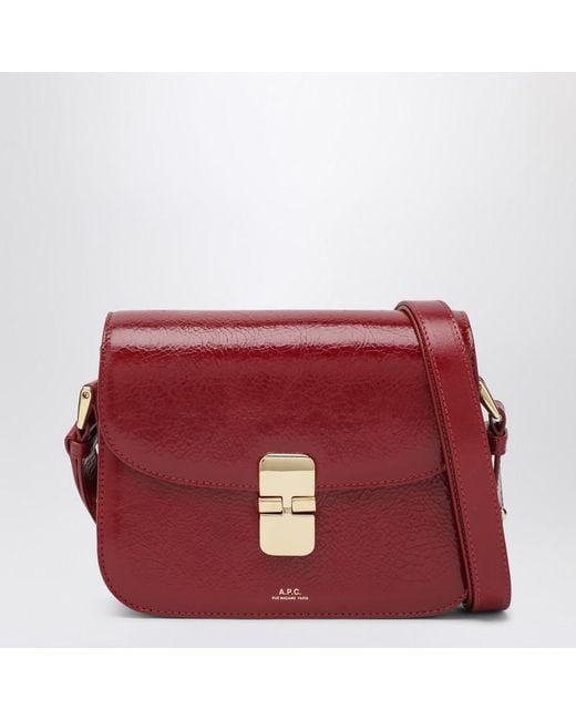 A.P.C. Red Grace Cross-Body Bag