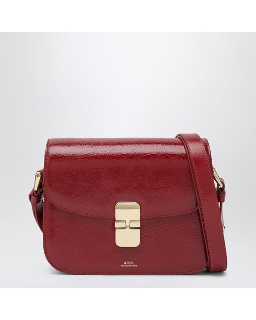 A.P.C. Red Grace Cross-Body Bag